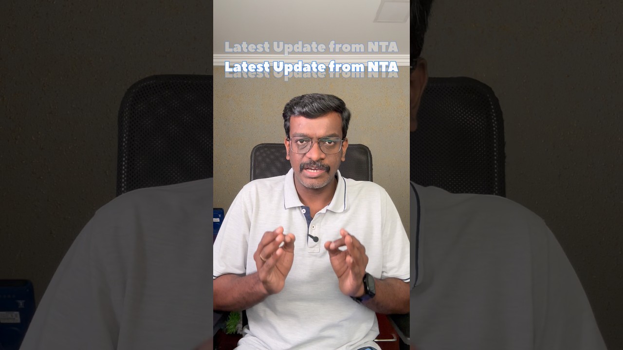 Latest Update from NTA - Update Your Scribe Details for Re NEET 2026