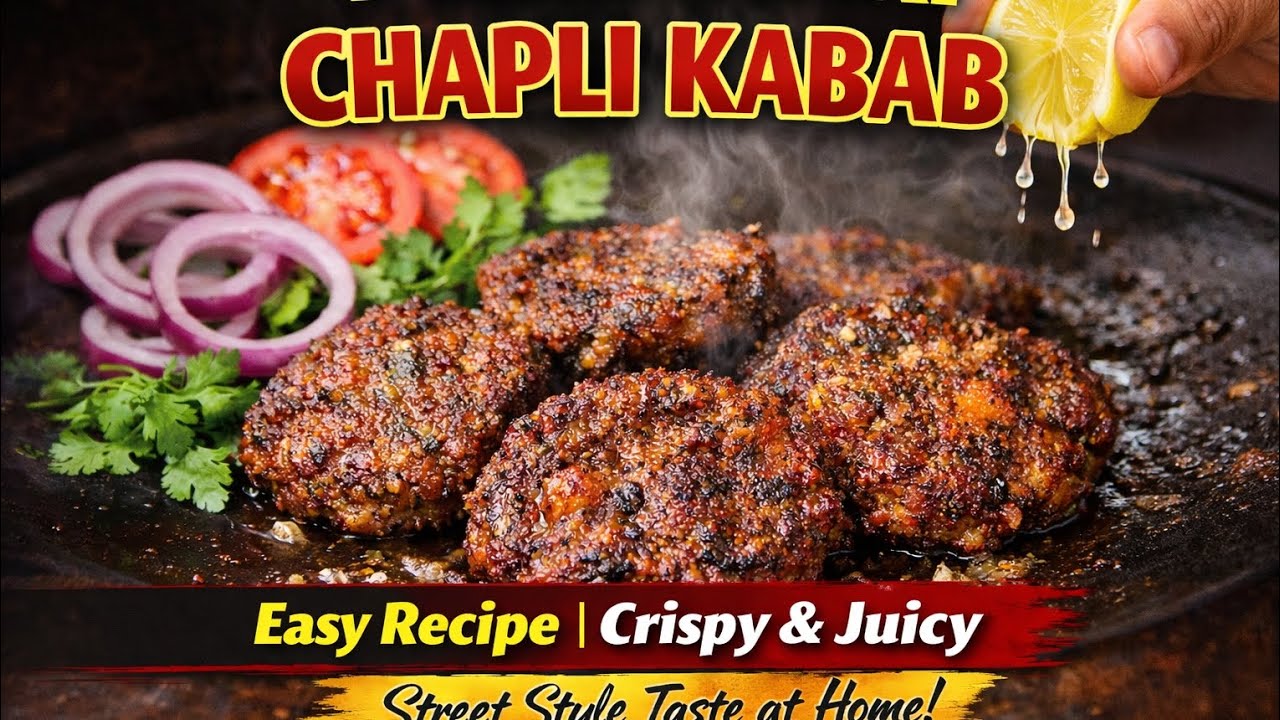 CHAPLI KABAB| EASY RECIPE | CRISPY & JUICY #foryou #viralcontent #viralvideo #chaplikabab 