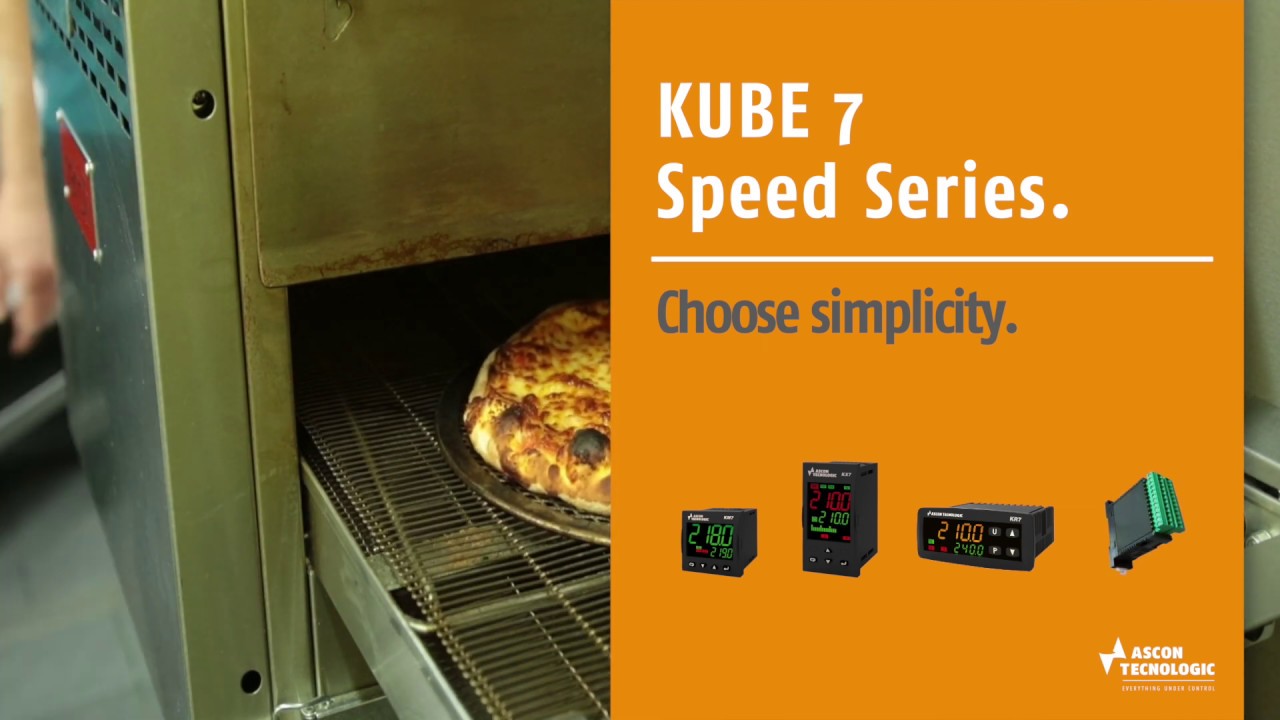 7 SPEED SERIES - ASCON TECNOLOGIC controllers for conveyor belt kilns