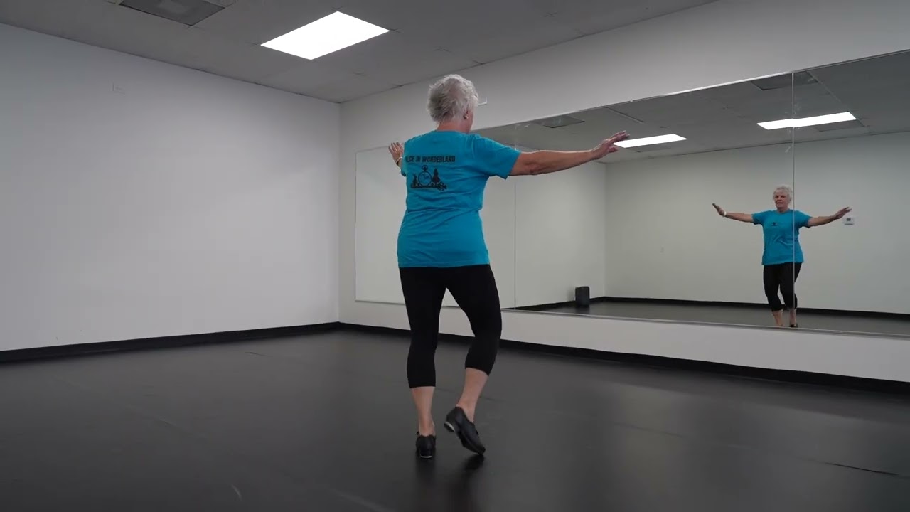 Mid-Level Tap Steps-Stomp and Heel Pas de Bourree
