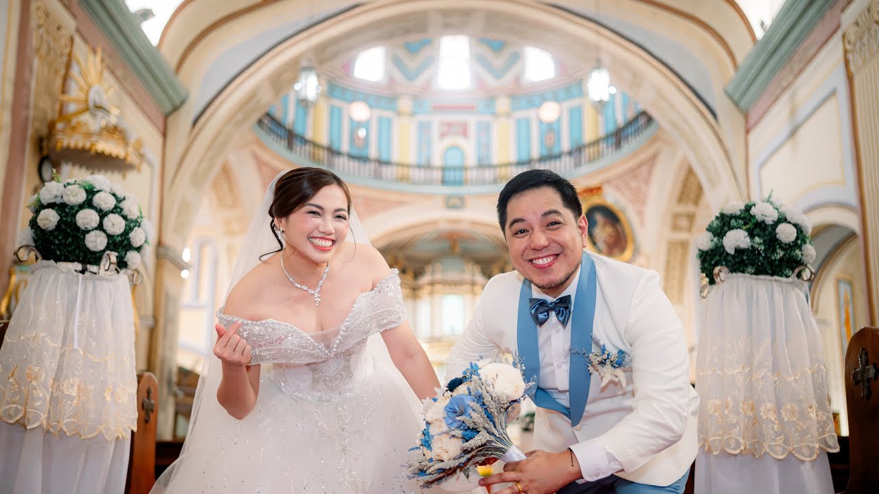 Olan & Lanie Church Wedding Video Highlights by Surpresa Shots of Mark Rioflorido
