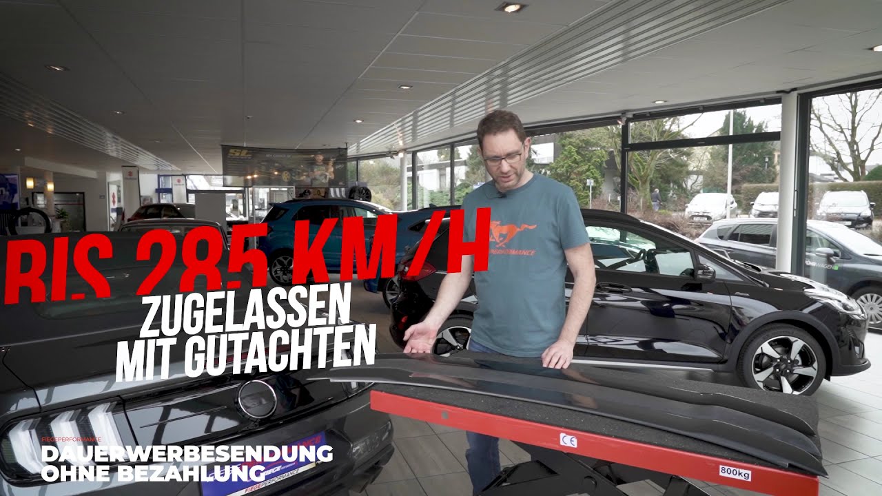 WOW :D unser eigener Heckspoiler FP-FMCONV21 am Ford Mustang - Story & Montageanleitung
