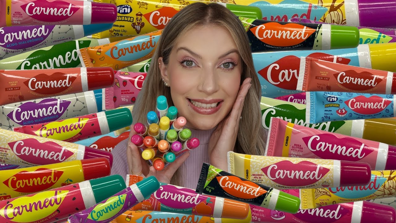 MOSTREI TODOS OS MEUS CARMEDS |TOUR PELA COLEÇÃO DE HIDRATANTES CARMED 👄