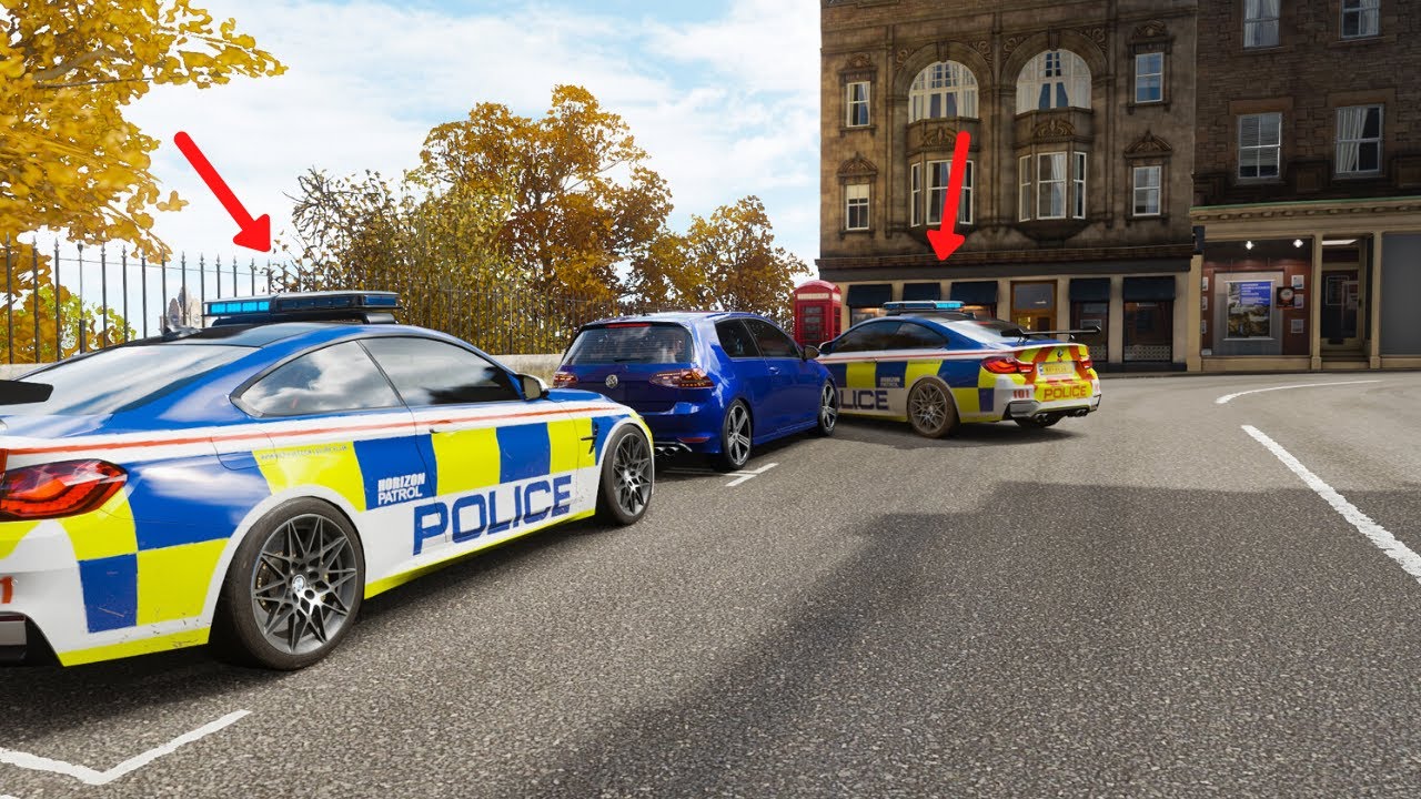 The most INTENSE Golf R Police Chase you'll Ever see - Forza Horizon 4 - Part 1