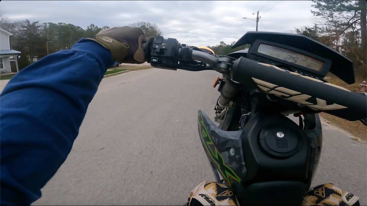Quick DualSport Ride on KLX300