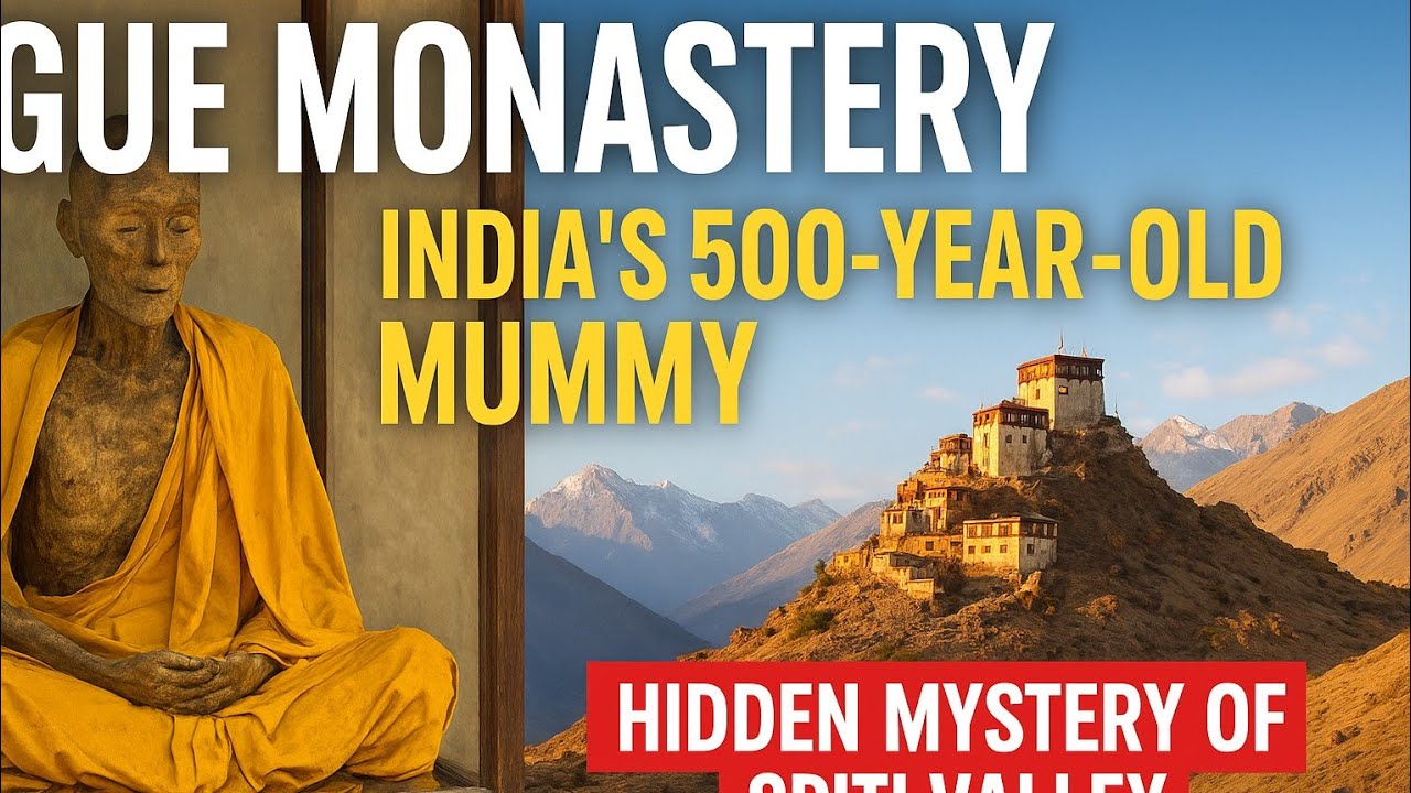 Gue Monastery – The Mummy Village of Spiti Valley |  #sanjeevanitravelsshimla #guemonastery #spiti