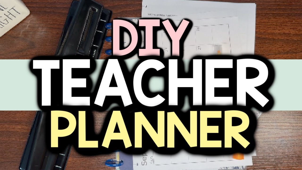 TEACHER PLANNER FLIP THROUGH | DIY DISC BOUND PLANNER