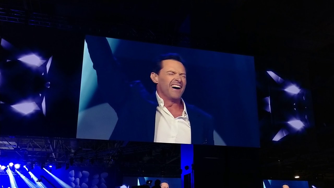 Hugh Jackman Greatest Showman Live at dōTERRA Convention