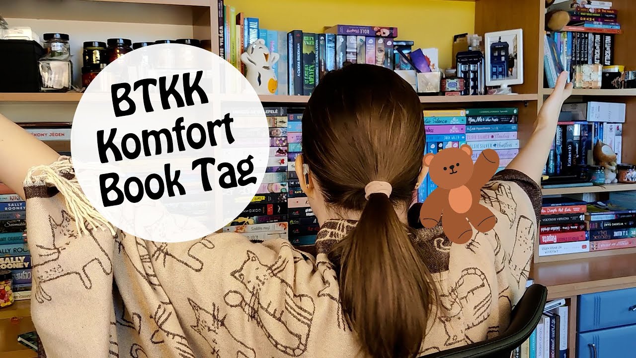 Derítsük ki együtt, mi nekem a komfort olvasás 🧸 BookTube Könyvklub Komfort Book Tag