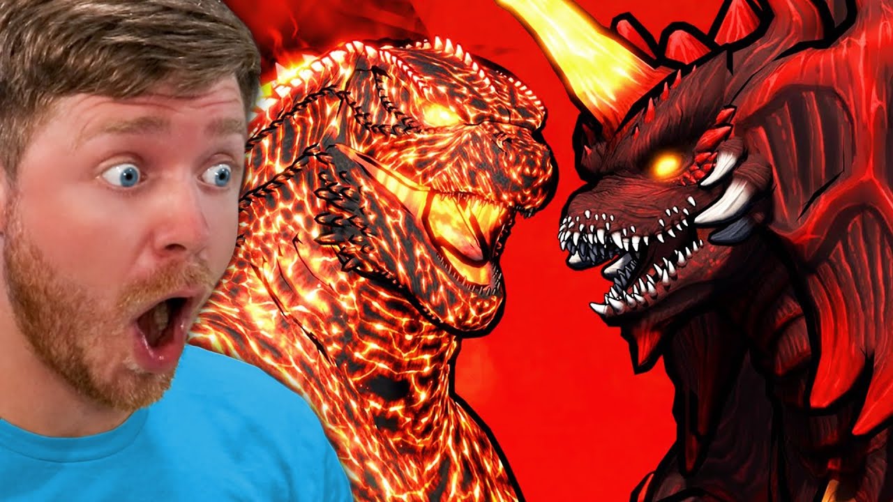 Reacting to THERMO EVOLVED GODZILLA vs DESTOROYAH!