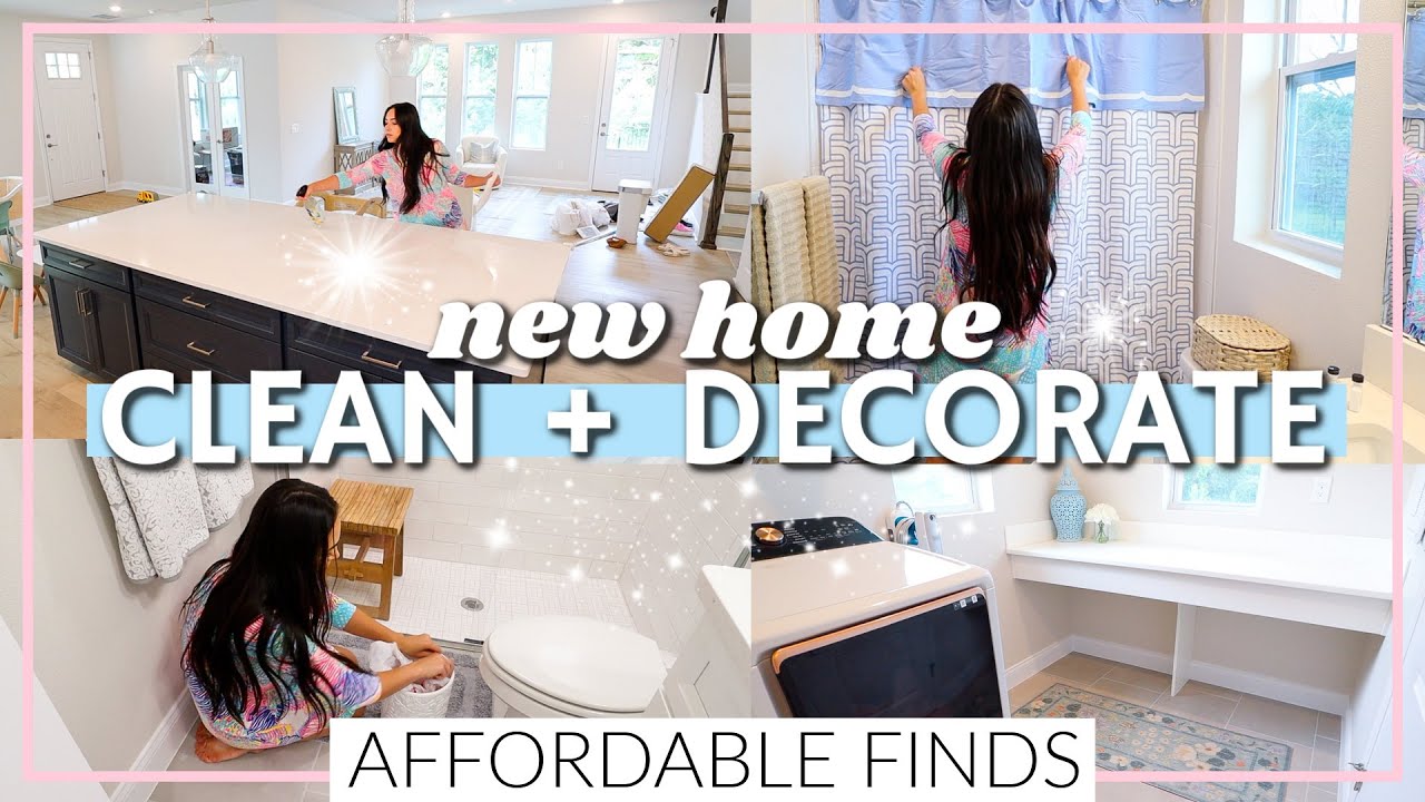 🏠 New!! CLEAN AND DECORATE WITH ME | Whole House DECORATING! | Alexandra Beuter