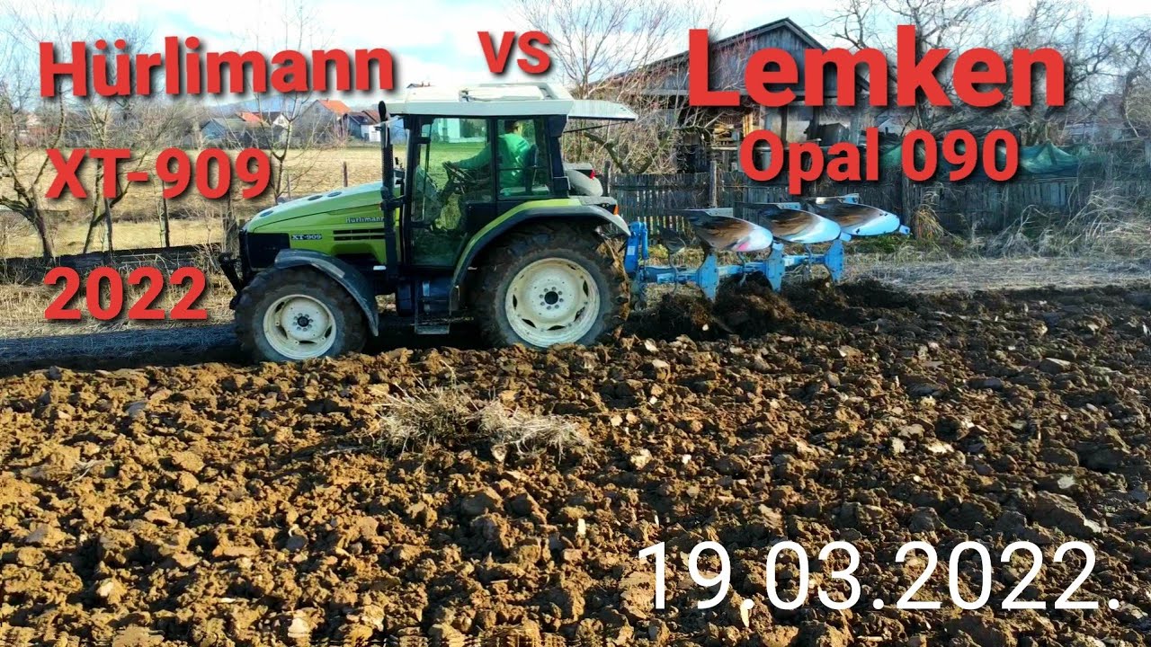 Oranje 2022 | Zaoravanje Sojista Hurlimann XT-909 i Lemken Opla | Hürlimann XT-909 Plowing 2022