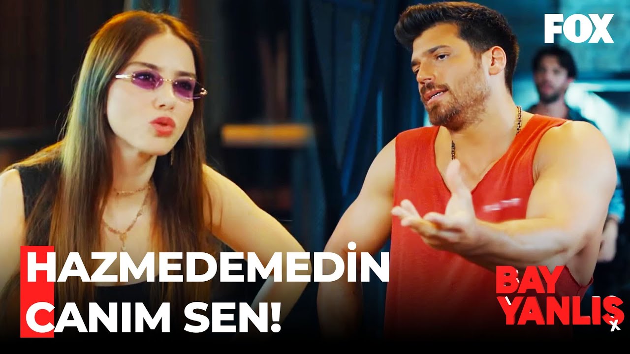 Özgür ve Ezgi Restoranda Birbirine Girdi - Bay Yanlış 3. Bölüm