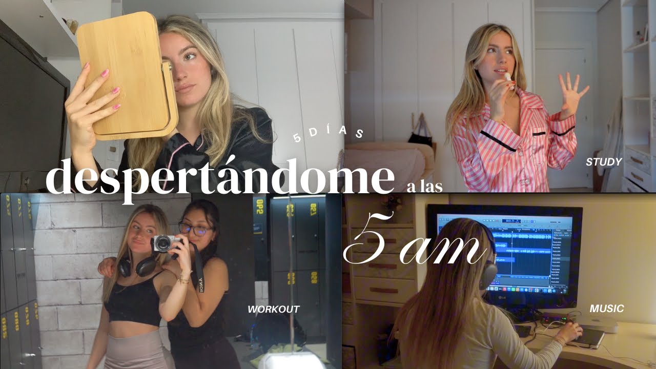 5 días despertandome a las 5 am