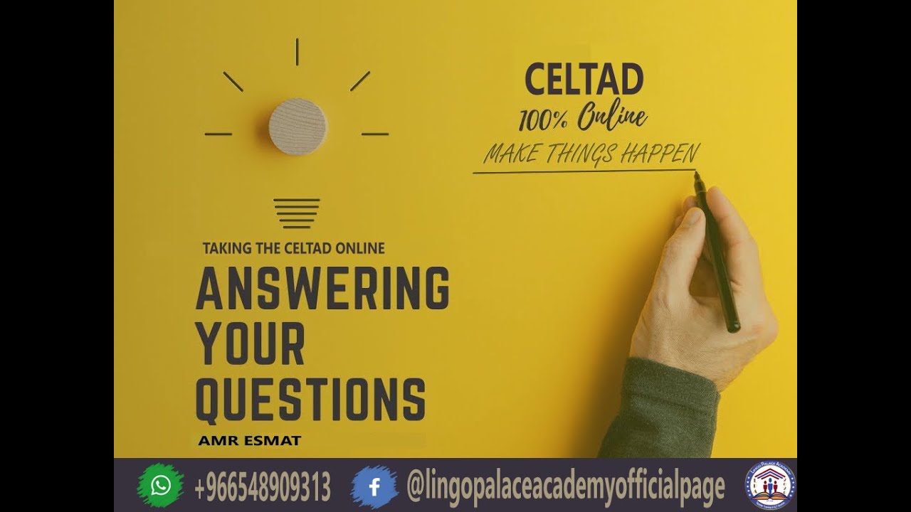 CELTAD Orientation Session - October Round