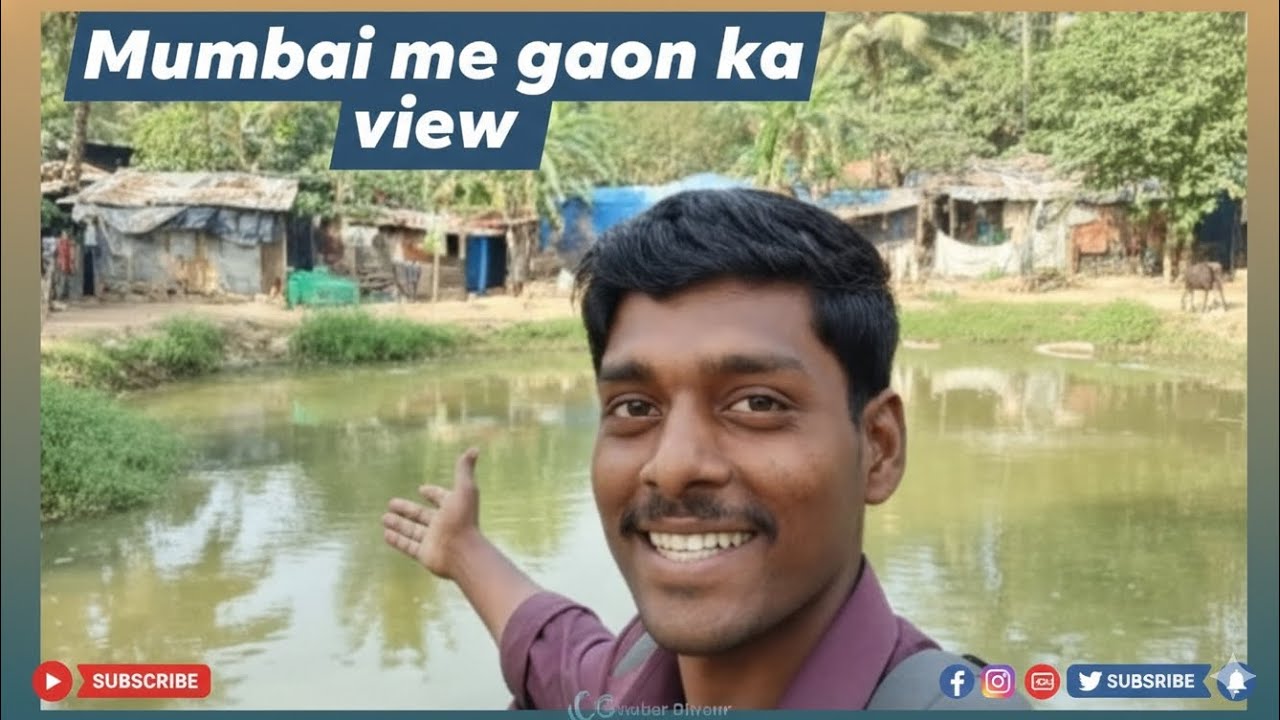 Mumbai  me 🌾 🌳 gaon ka view 🪟 explore ⛰️🤳 👀✅ #nonfollowers #fouryou #vairal #youtube2026 