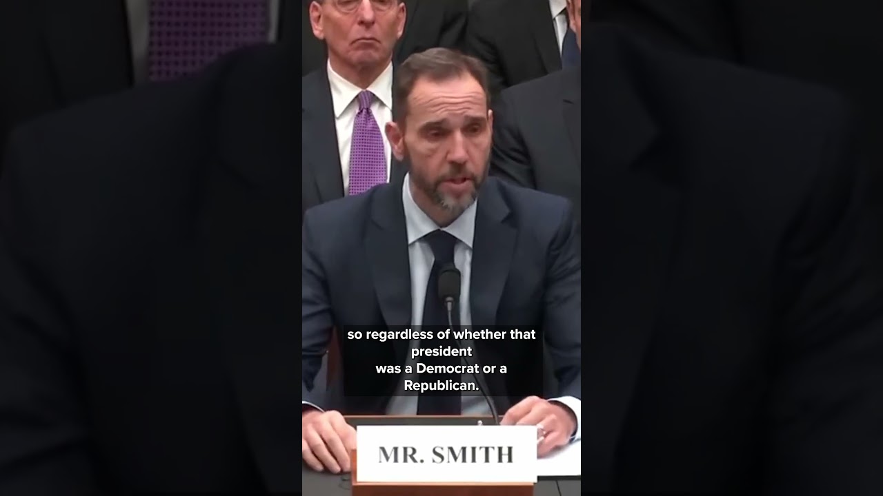 Smith: 'I stand by my decision to bring charges against President Trump'
