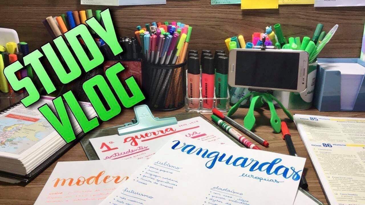STUDYVLOG | UMA TARDE DE ESTUDOS COMIGO