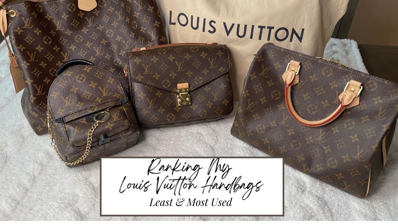 Ranking Louis Vuitton Handbags | Most to Least Used