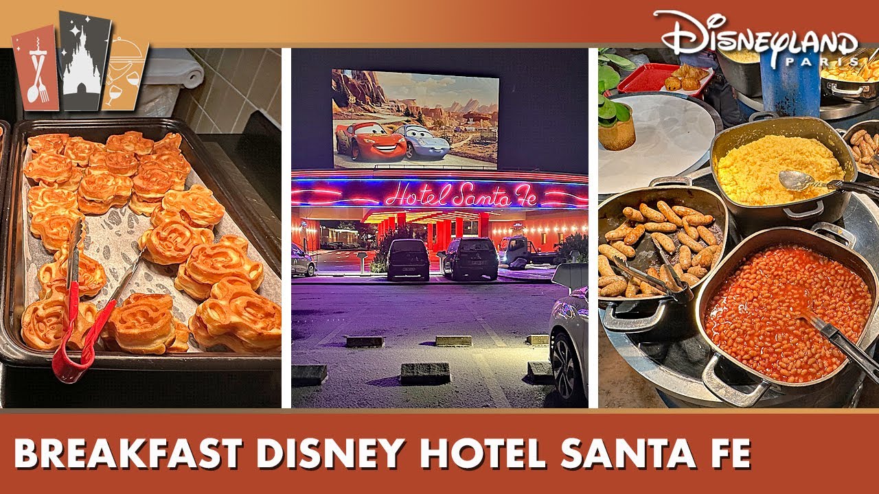 🥐 Breakfast Disney Hotel Santa Fe at Disneyland Paris 2024