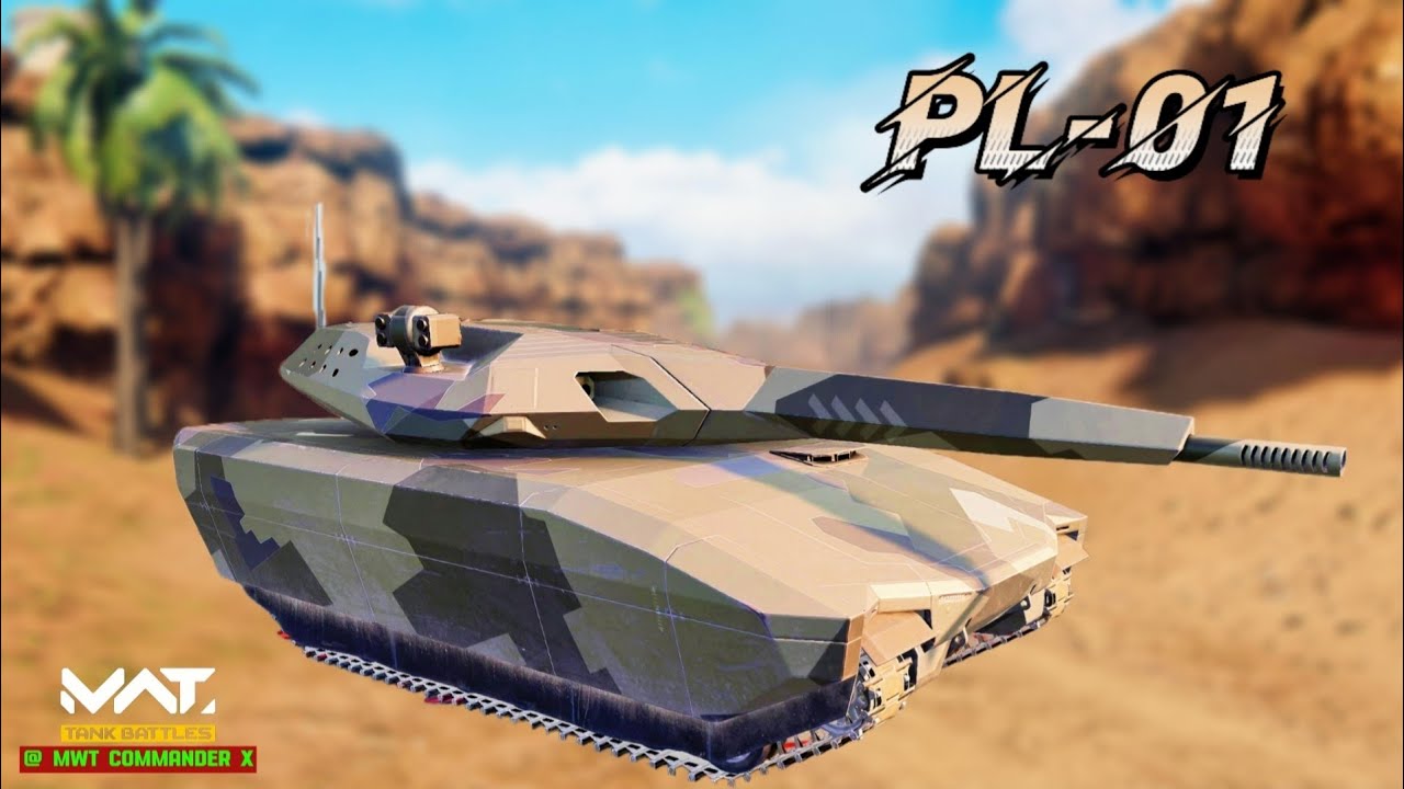 PL-01 Polish light Tank Gameplay 🎮 