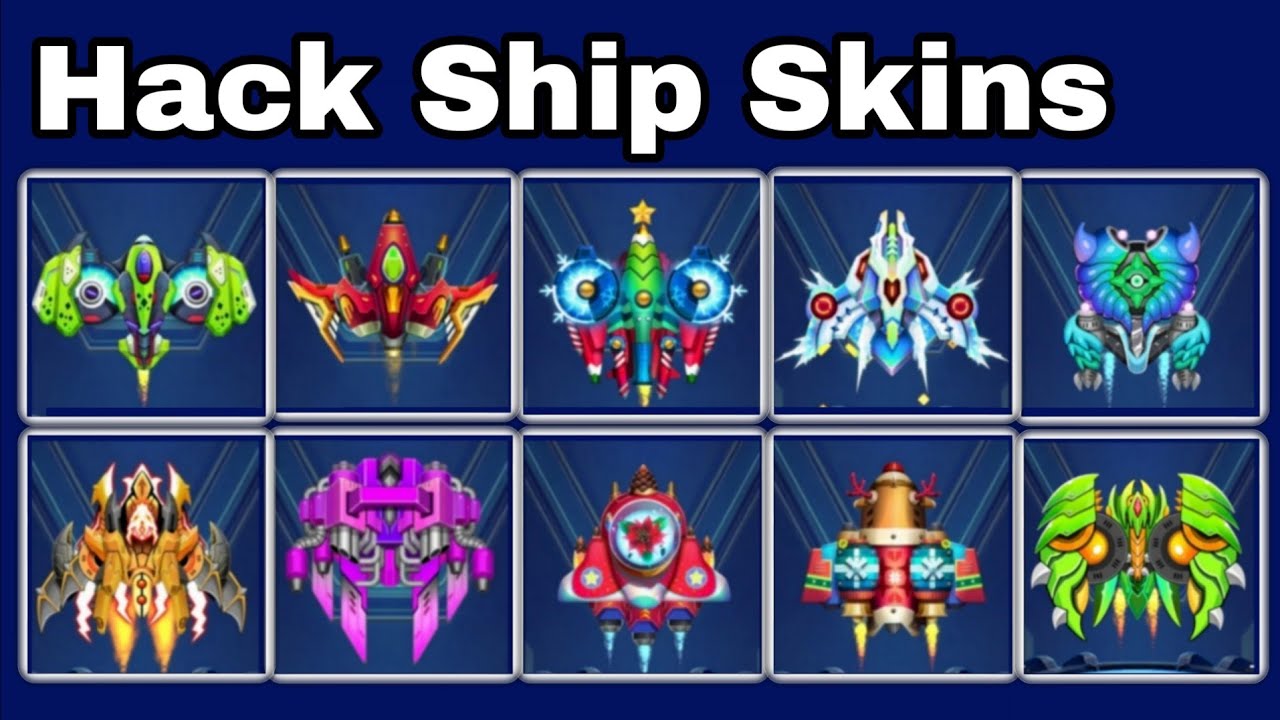 Space Shooter Hack Skins