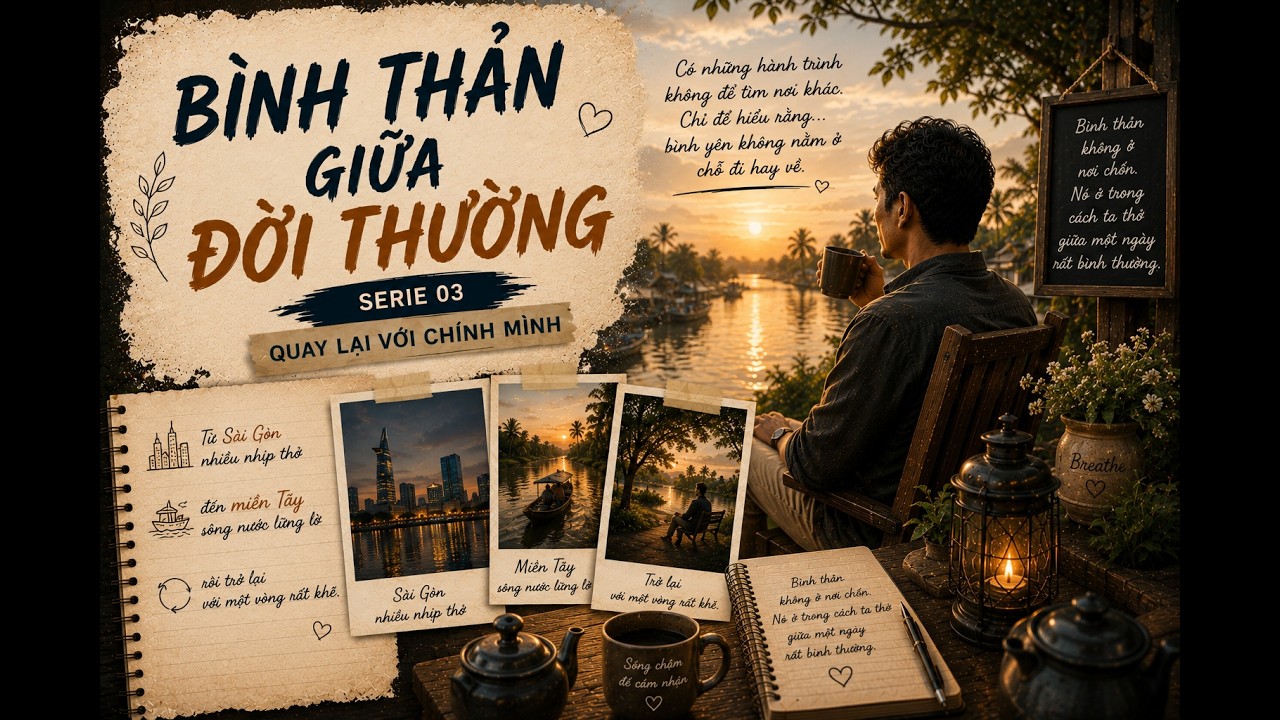 Bình Thản Giữa Đời Thường | Sài Gòn – Miền Tây (Serie 03 T8)