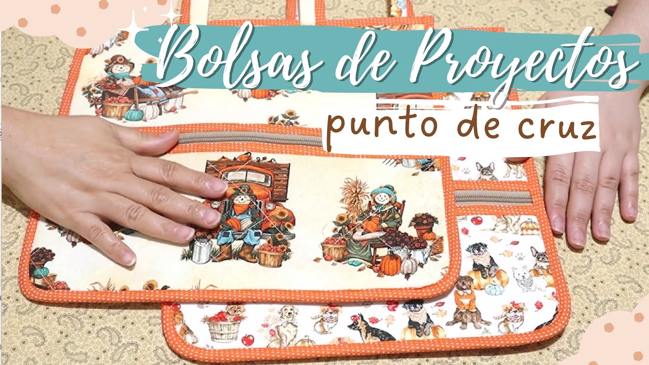 ESPAÑOL Flosstube #49 | Nuevas Bolsas de Proyectos 🧵  10 Modelos Diferentes 