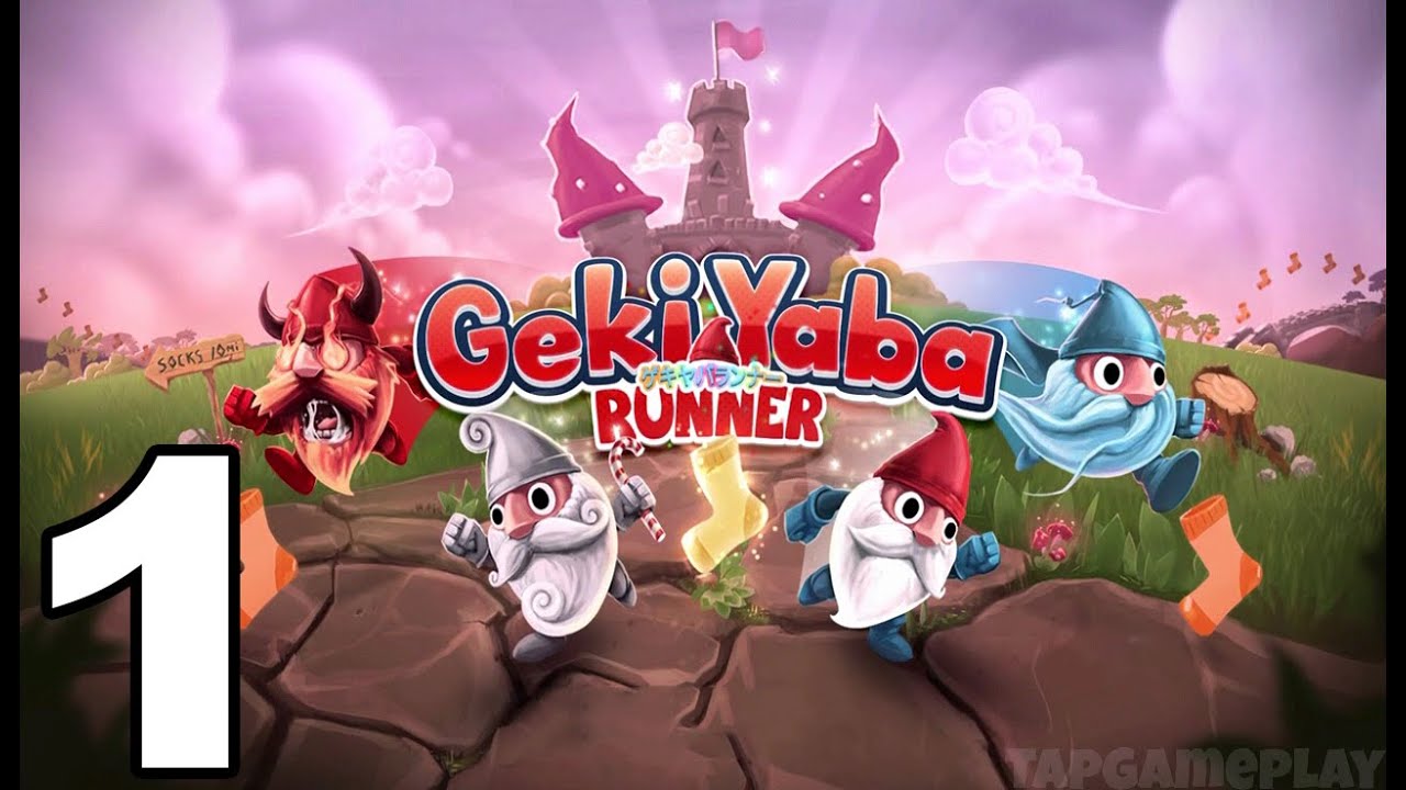 Geki Yaba Runner - Gameplay Walkthrough Part 1 - Levels 1-10 (iOS, Android)
