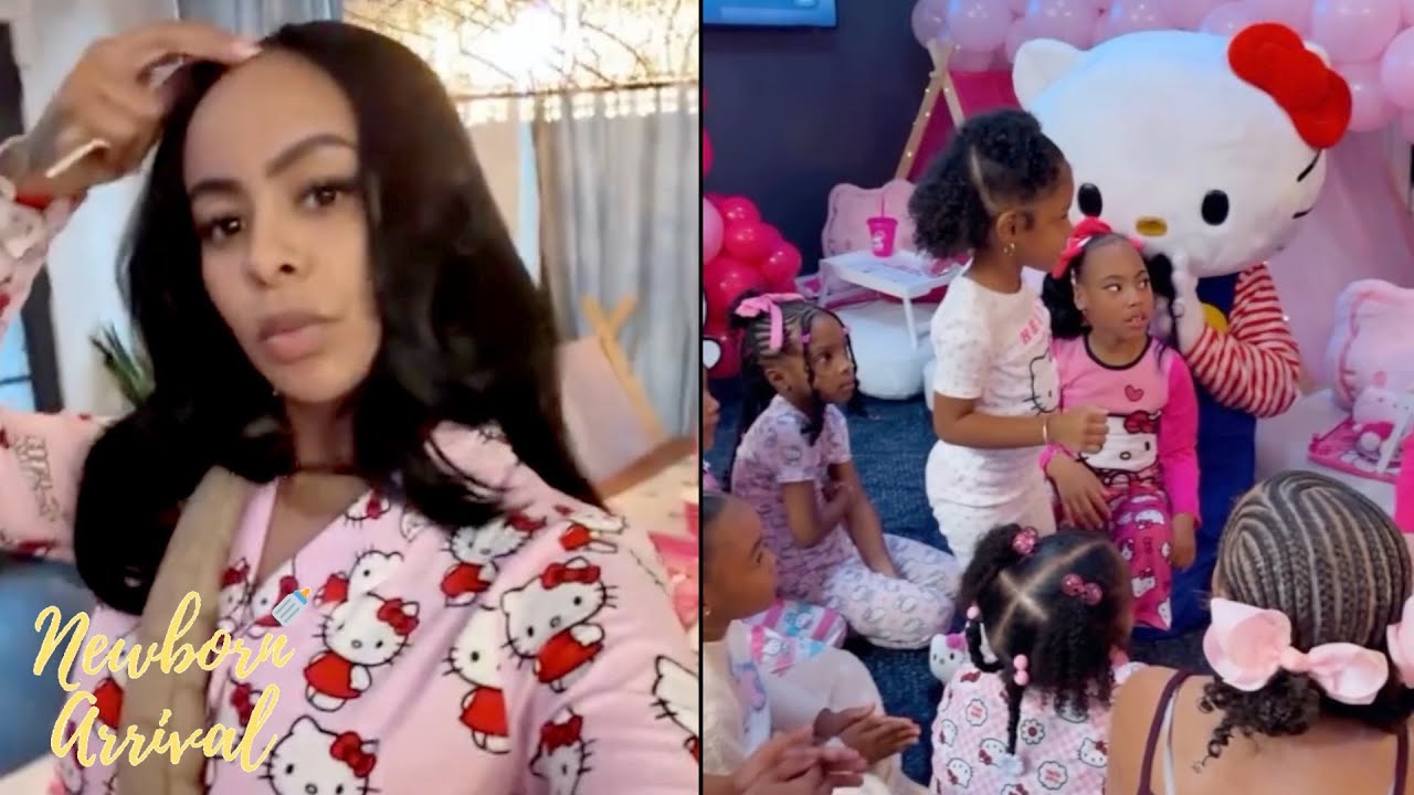 Alexis Skyy's Daughter Alaiya Invites Friends To Her 