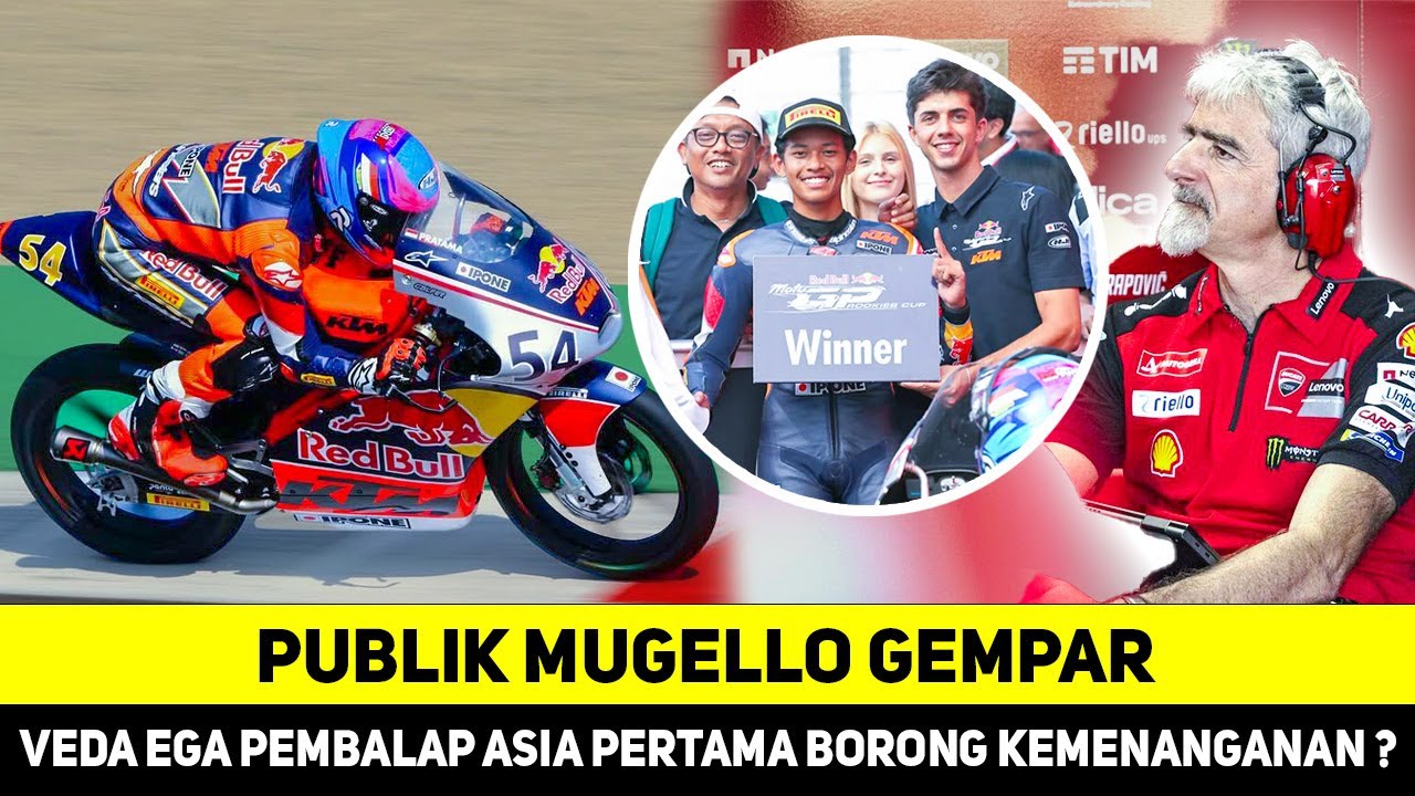 AKSI VEDA EGA DISOROT BOS DUCATI❓JADI PEMBALAP ASIA PERTAMA BORONG KEMENANGAN DI MUGELLO😱❓