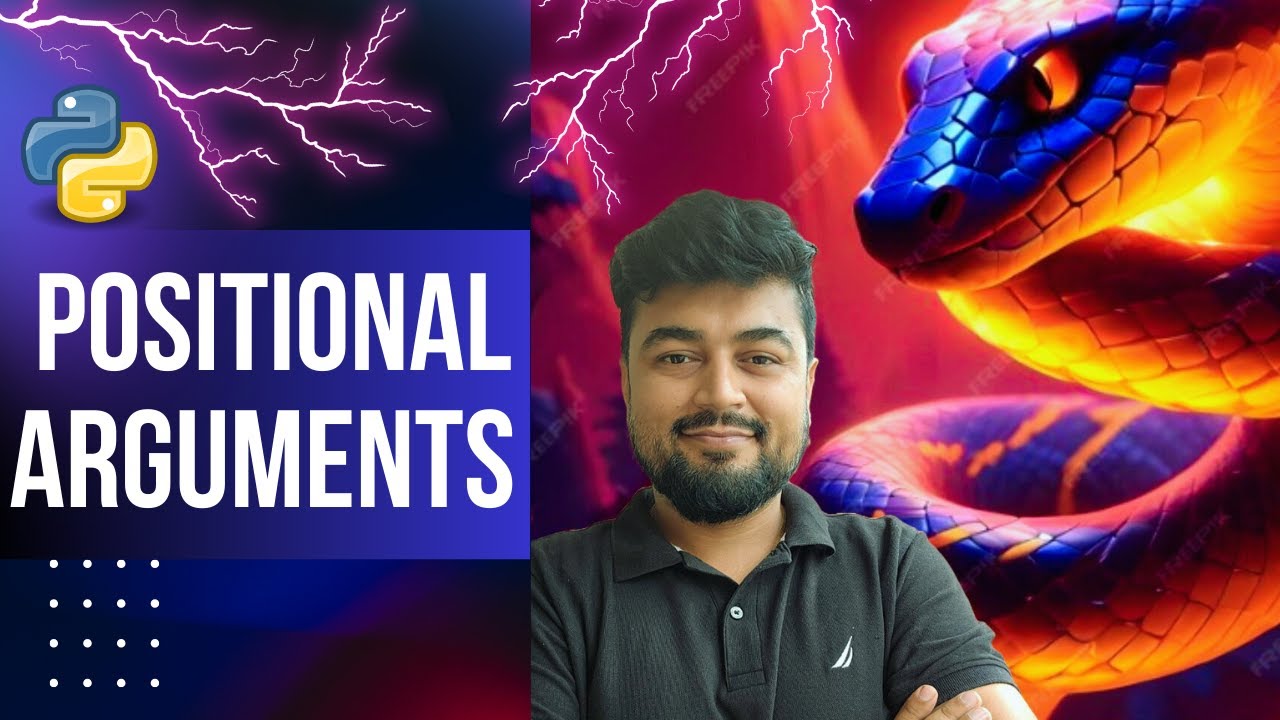#26 Python Tutorial for Beginners | Positional Arguments | Hindi