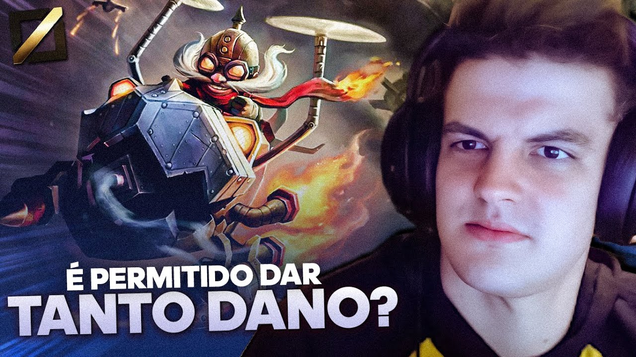 O POTENCIAL DE DANO dessa build do CORKI ainda me surpreende! 🚀