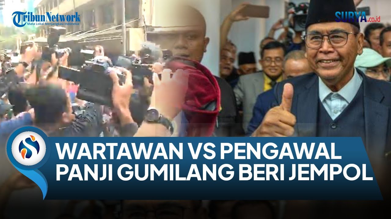 JEMPOL PANJI GUMILANG AL-ZAYTUN, DITENGAH ADU BENTROK PENGAWALNYA DENGAN WARTAWAN DI BARESKRIM POLRI