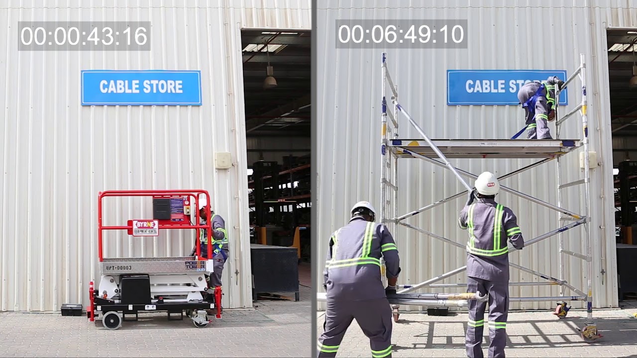 Power Towers Duo Low Level Access Platform