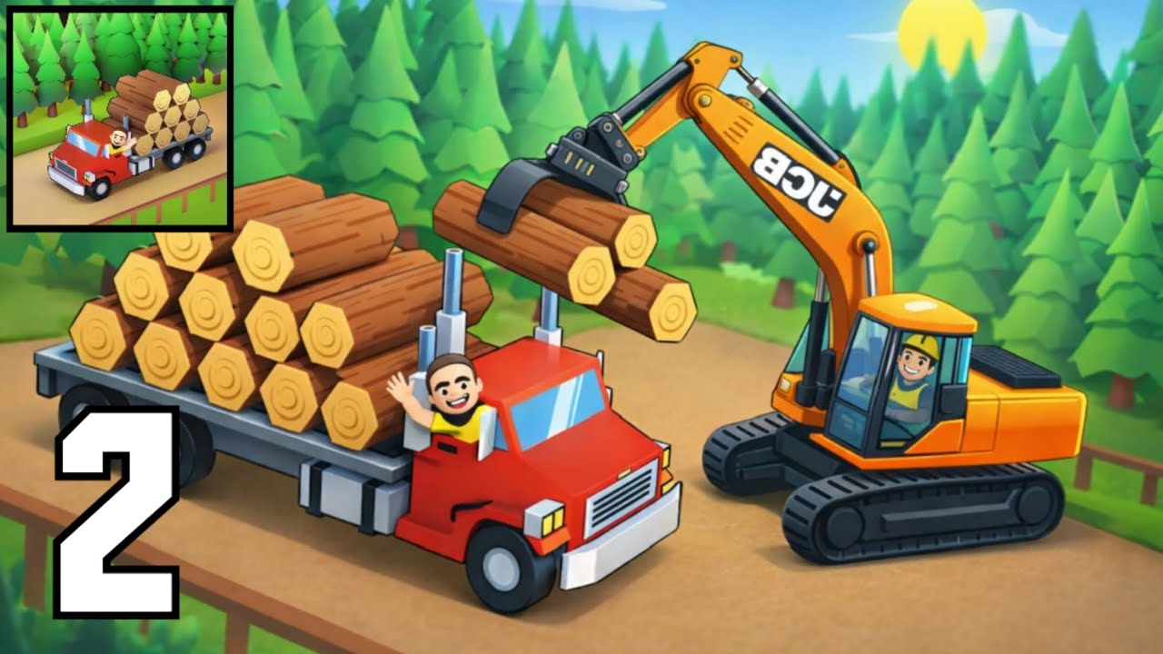 Wood Manager - Gameplay Walkthrough  - Collecting Woods (iOS, Android) Part-2