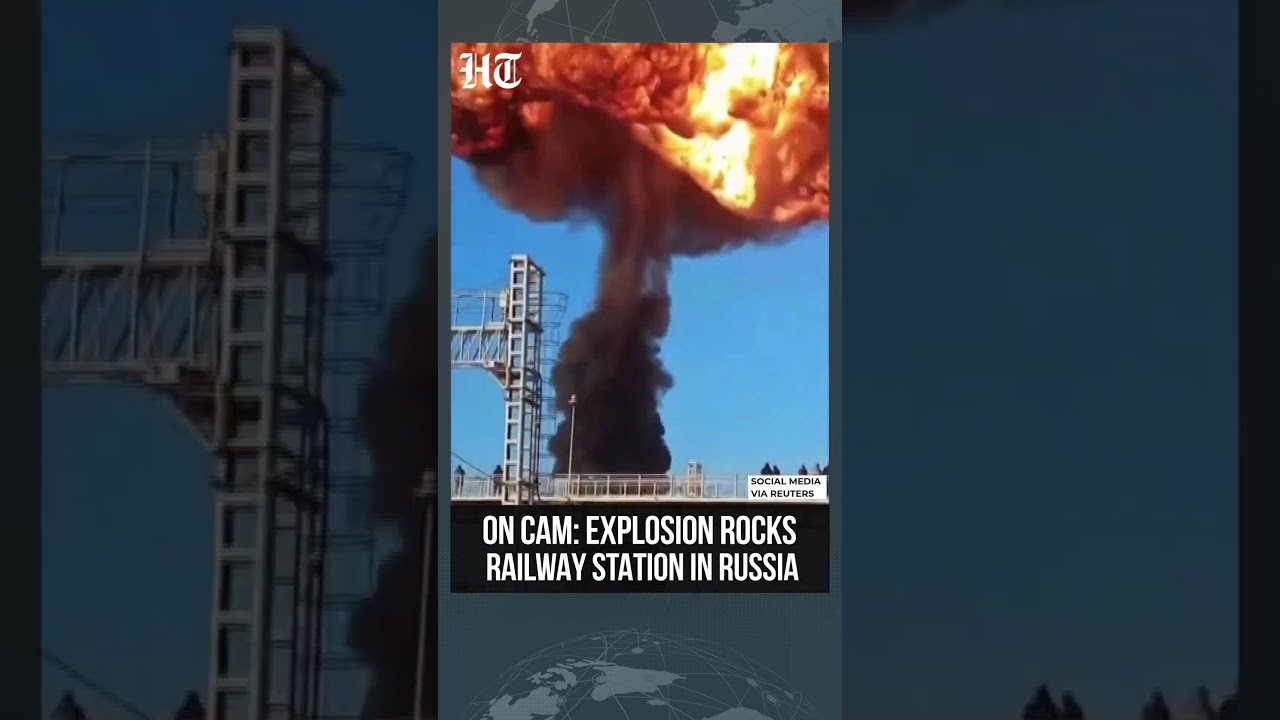 Russia: Massive Explosion Strikes Tambov Railway Station, Huge Blast Caught on Camera | 