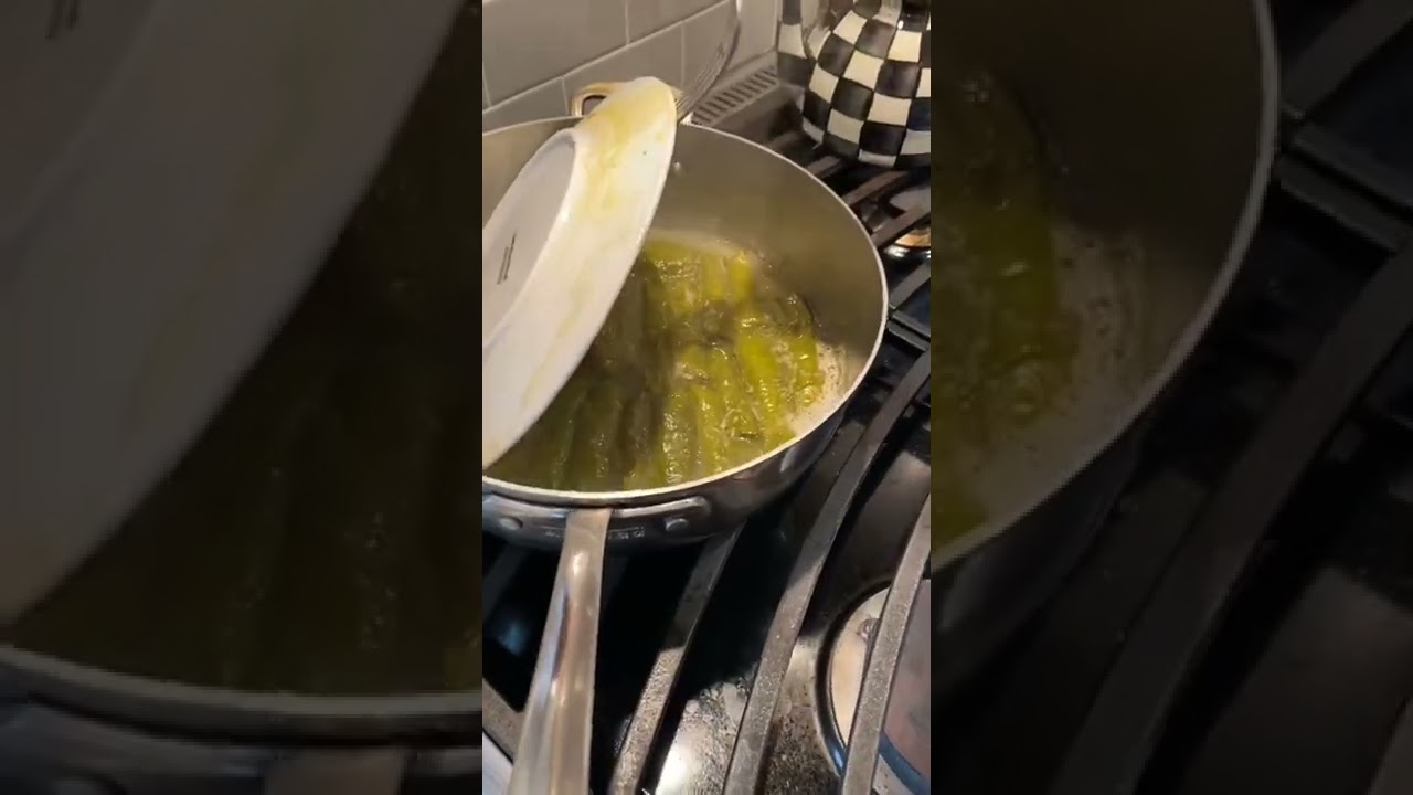 Foraged stuffed grape leaves and fatayer 🤤