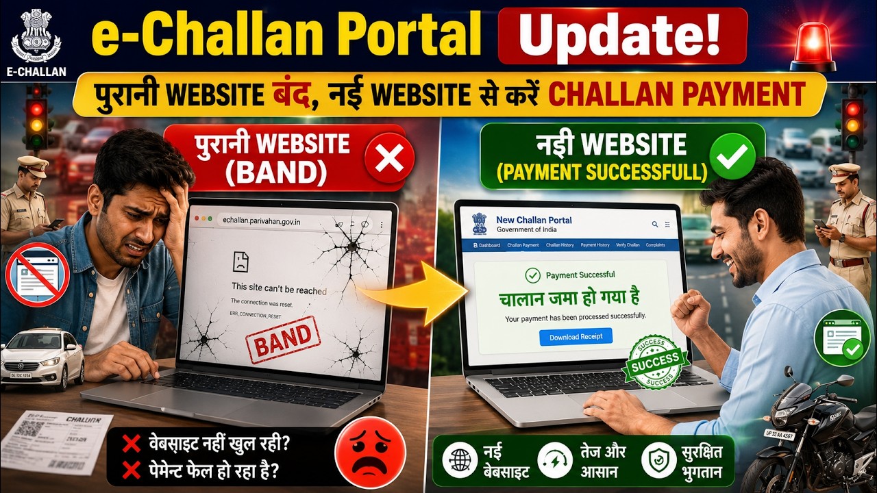 e Challan Payment kaise kare | Online E challan error solution | E- Challan Parivahan Online 2026