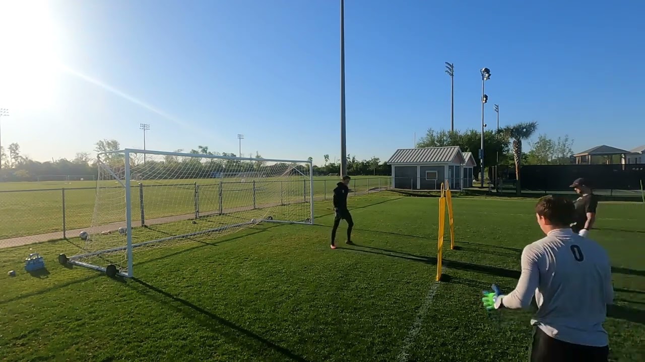 Goalkeeper Training | Quick Match Day -1 | College of Charleston Men’s Soccer 4/5/24