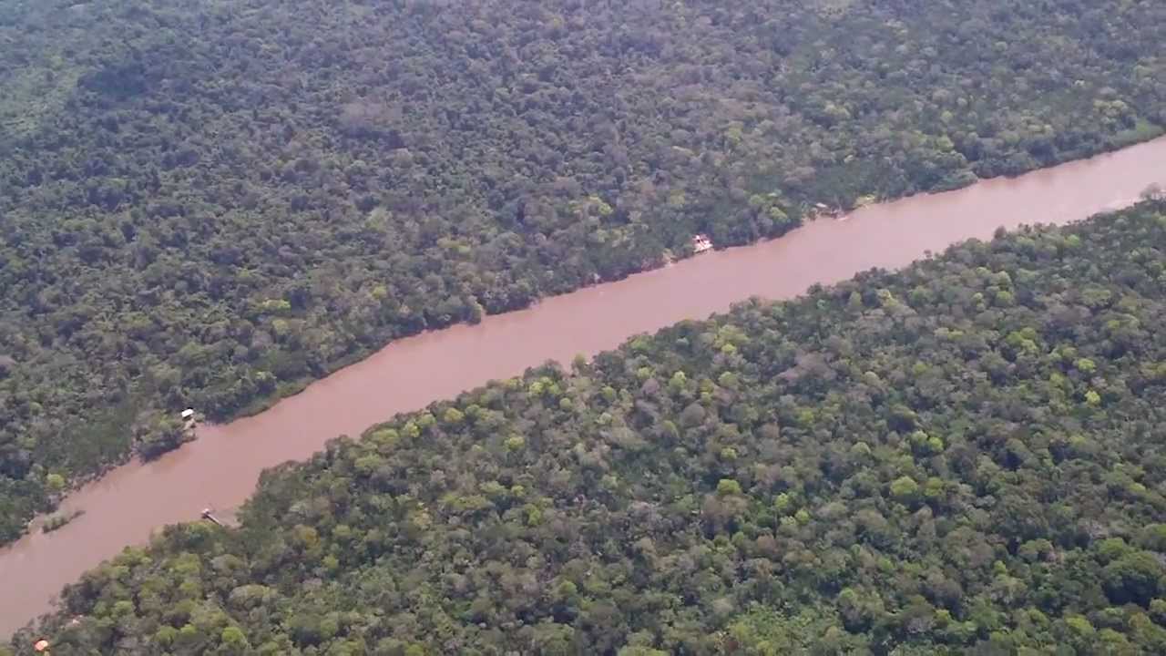 Sobrevoando o Amazonas