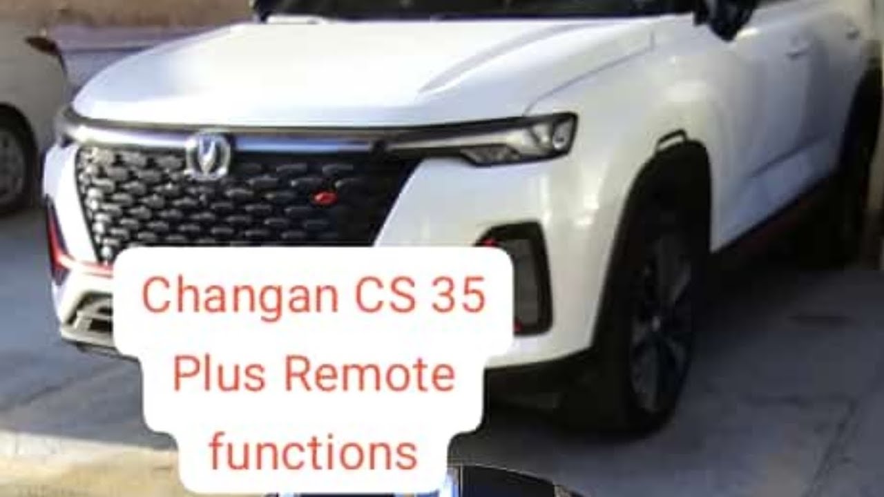 Функции и применение пульта дистанционного управления Changan CS 35 Plus.