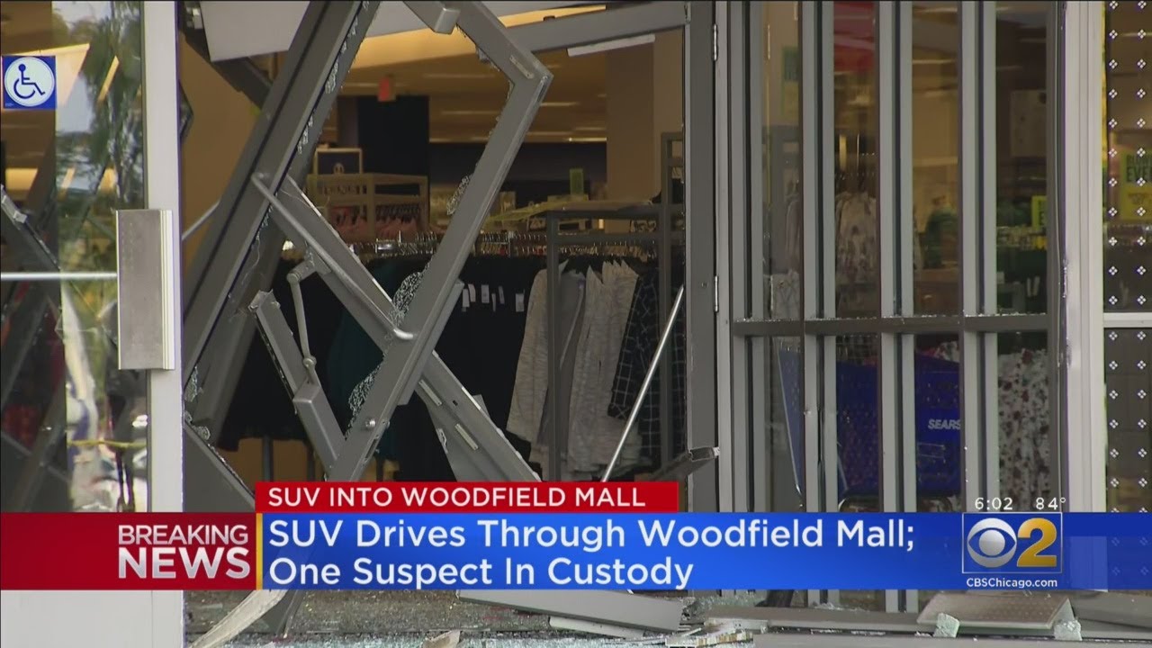 Woodfield Mall Shoppers Look For Relatives After SUV Drives Through Mall