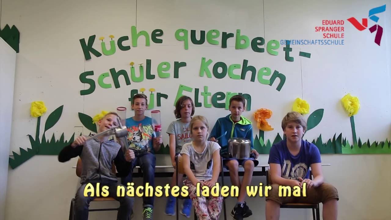 Mir aus em Schwobaland-KLASSE, KOCHEN!-Projekt 2016 der Eduard Spranger Schule Reutlingen