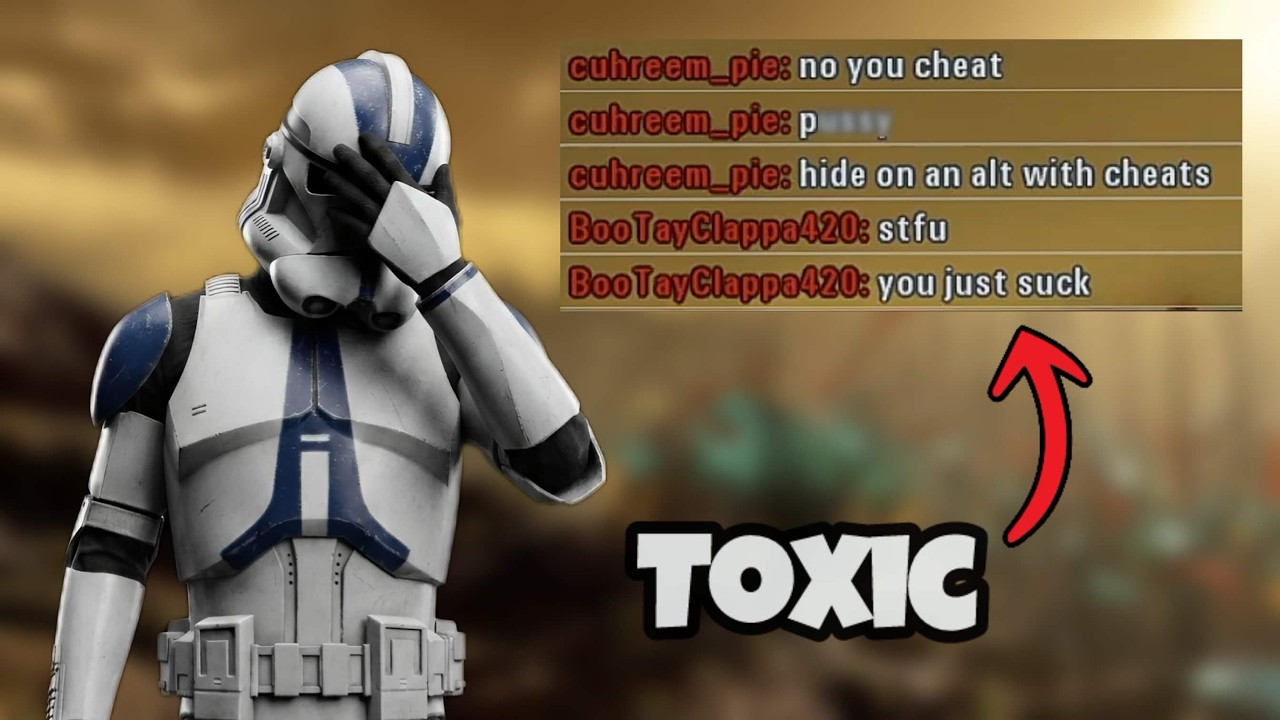 Toxic Player Calls Me A Cheater Then RAGE QUITS | STAR WARS Battlefront II