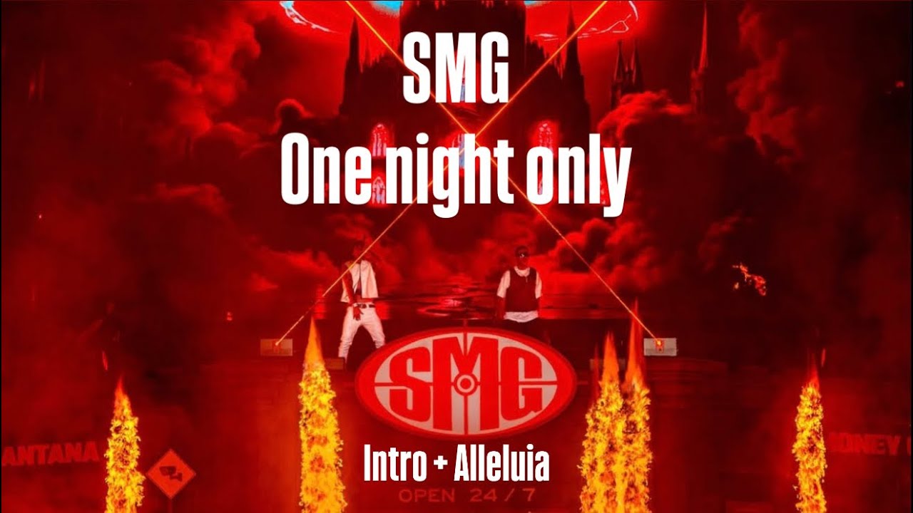 (INTRO + ALLELUIA) - SMG one night only show | Milano Rho fiera 🇮🇹 @Billionheadz @fuckshiva 