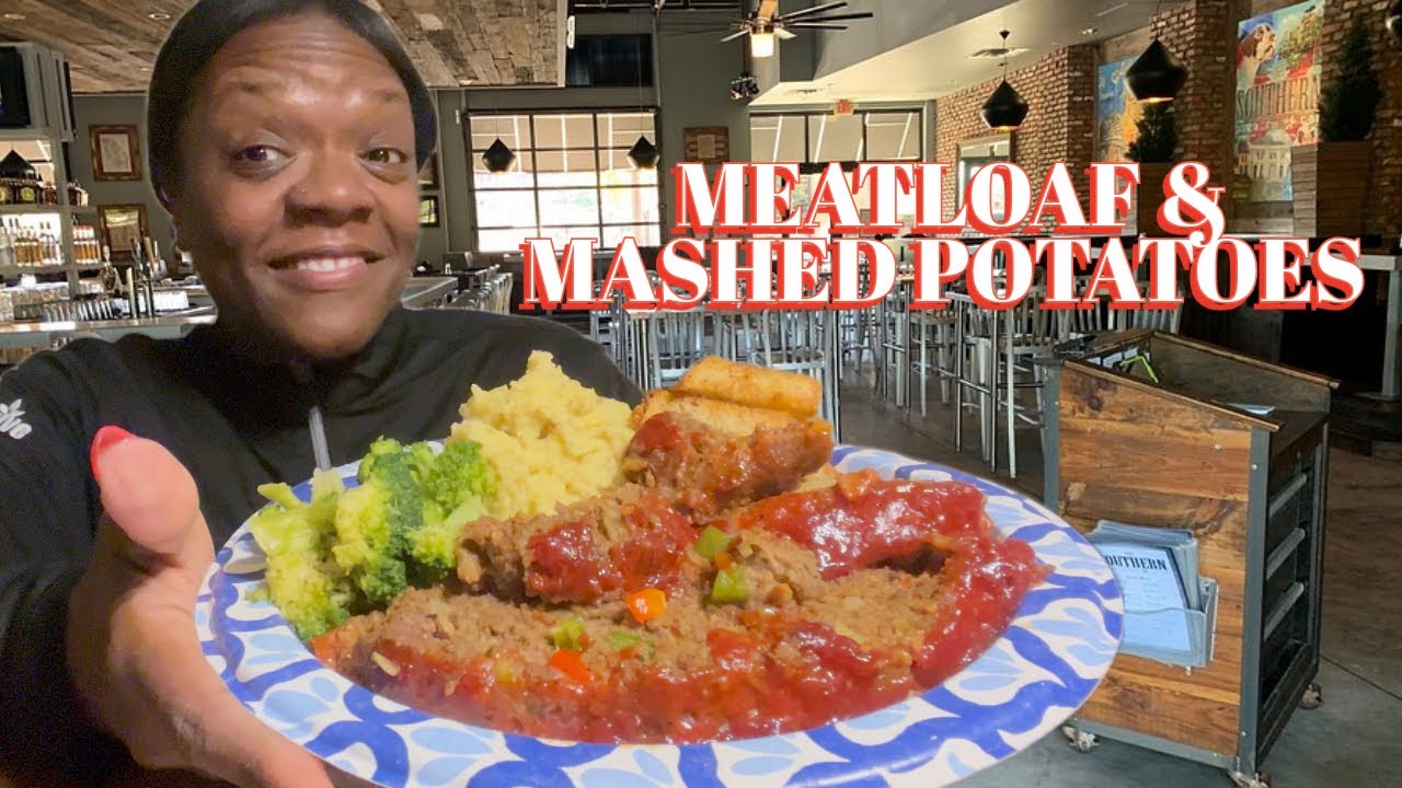 Homemade Meatloaf and Mashed Potatoes Mukbang 🥔 | Hide & Seek 🥴