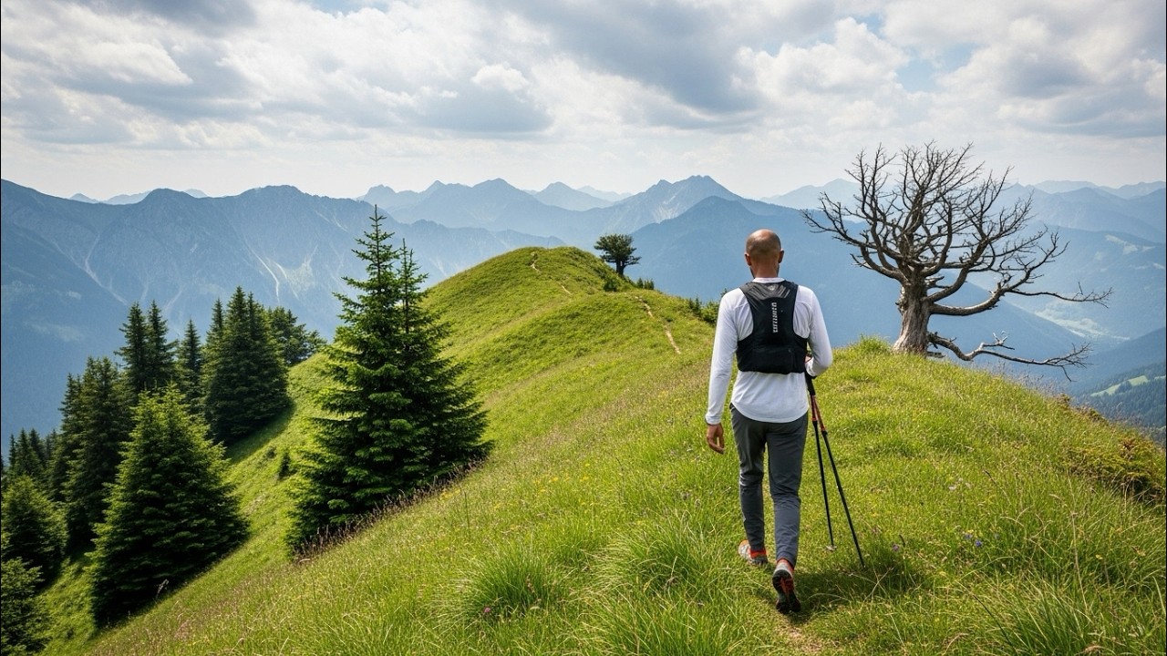 Solo Hiking the Salòria River Trail, the Spain-Andorran Border Area, Pyrenees of Catalonia