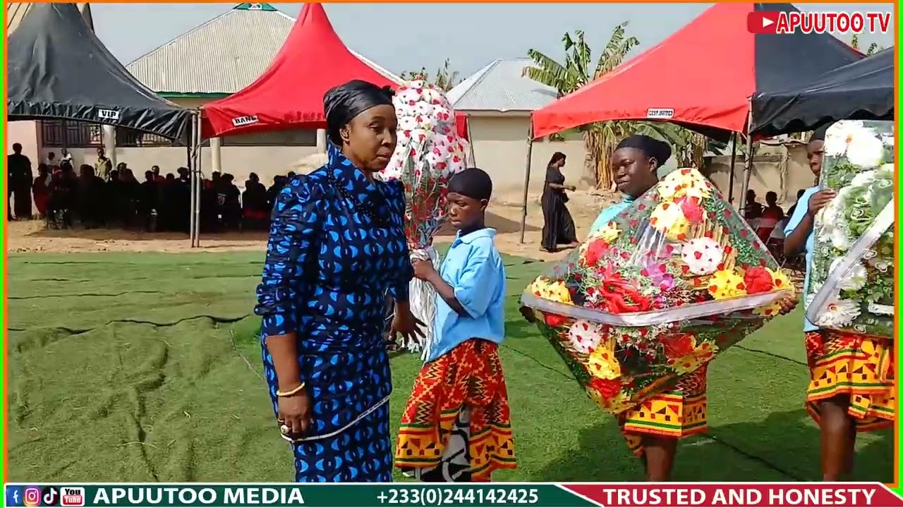 LEARN ASANTE TRADITION ON HOW TO PRESENT FUNERAL ITEMS