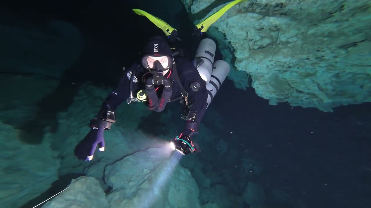 Cenote Taj Mahal Mexico 2026 CCR Diving